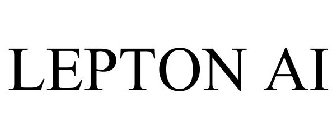 LEPTON AI