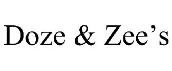 DOZE & ZEE'S