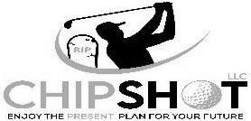 CHIPSHOT LLC ENJOY PRESENT PLAN FOR YOUR FUTURE RIP