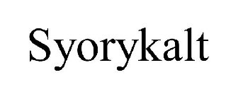 SYORYKALT