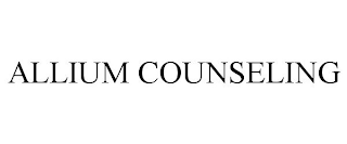 ALLIUM COUNSELING
