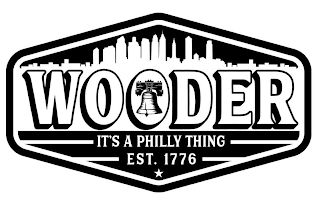 WOODER IT'S A PHILLY THING EST. 1776
