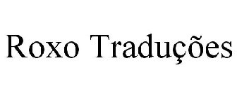 ROXO TRADUÇÕES