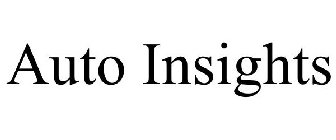 AUTO INSIGHTS