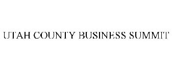 UTAH COUNTY BUSINESS SUMMIT