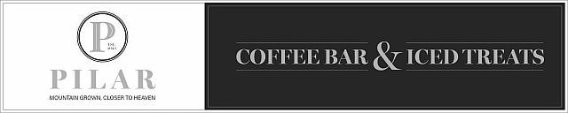 P EST. 2023 PILAR MOUNTAIN GROWN, CLOSER TO HEAVEN COFFEE BAR & ICED TREATS