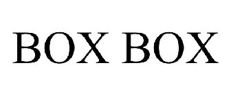 BOX BOX