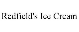 REDFIELD'S ICE CREAM