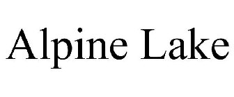 ALPINE LAKE