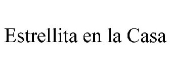 ESTRELLITA EN LA CASA