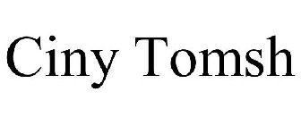 CINY TOMSH