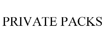 PRIVATE PACKS