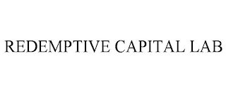REDEMPTIVE CAPITAL LAB