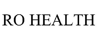 RO HEALTH