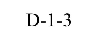 D-1-3