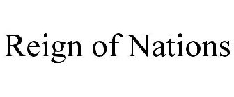 REIGN OF NATIONS