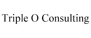 TRIPLE O CONSULTING