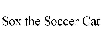 SOX THE SOCCER CAT