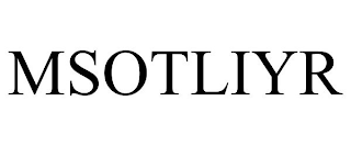 MSOTLIYR