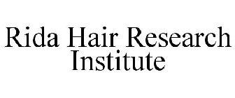 RIDA HAIR RESEARCH INSTITUTE
