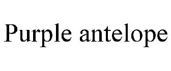 PURPLE ANTELOPE