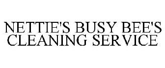 NETTIE'S BUSY BEE'S CLEANING SERVICE