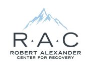 R A C ROBERT ALEXANDER CENTER FOR RECOVERYRY
