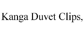 KANGA DUVET CLIPS,