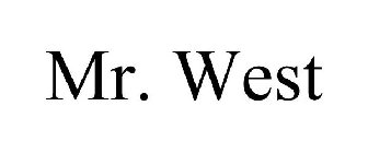 MR WEST