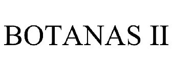 BOTANAS II