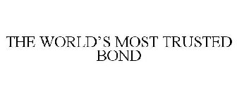 THE WORLD'S MOST TRUSTED BOND