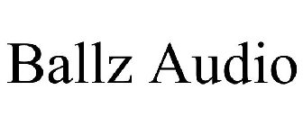 BALLZ AUDIO
