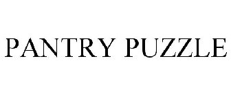 PANTRY PUZZLE
