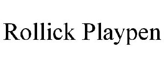 ROLLICK PLAYPEN