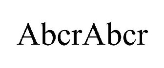 ABCRABCR