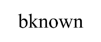 BKNOWN