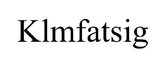 KLMFATSIG