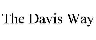 THE DAVIS WAY