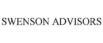 SWENSON ADVISORS