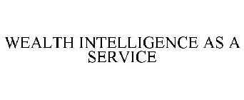 WEALTH INTELLIGENCE AS A SERVICE