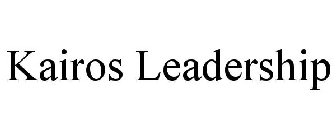 KAIROS LEADERSHIP