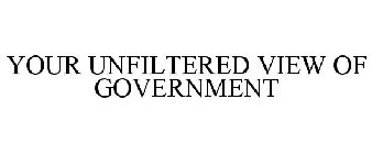 YOUR UNFILTERED VIEW OF GOVERNMENT