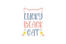 LUCKY BLACK CAT