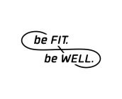 BE FIT. BE WELL.
