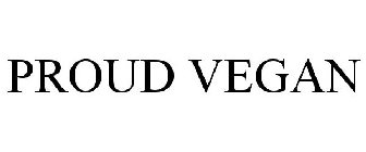 PROUD VEGAN