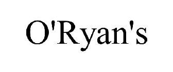O'RYAN'S