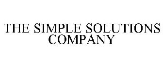 THE SIMPLE SOLUTIONS COMPANY