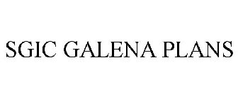 SGIC GALENA PLANS