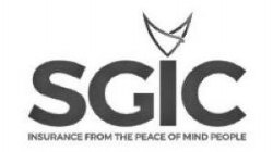 SGIC INSURANCE FROM THE PEACE OF MIND PEOPLE