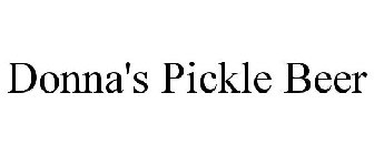 DONNA'S PICKLE BEER